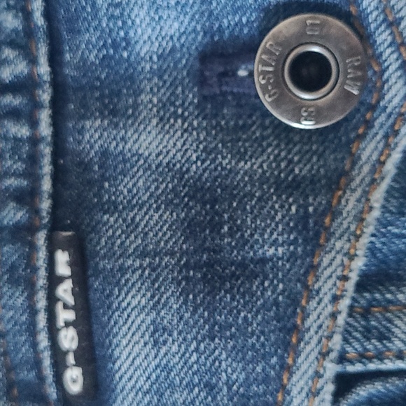 G- Star Raw Distressed Jean Jacket - Picture 5 of 13